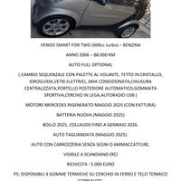  smart 600 benzina turbocon motore rigenerato 2025