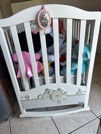 Culla erbesi compresa di materasso