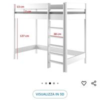 letto soppalcato