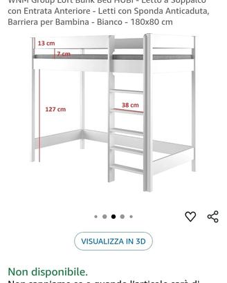 letto soppalcato