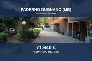 Immobile in asta di 111 m² con box auto a Paderno 