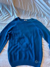 Maglione Uomo Alcott Blu Reale Girocollo