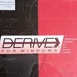 DERIVE for Windows 3.04 inglese Raro