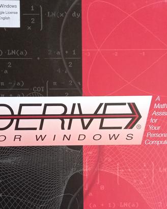 DERIVE for Windows 3.04 inglese Raro