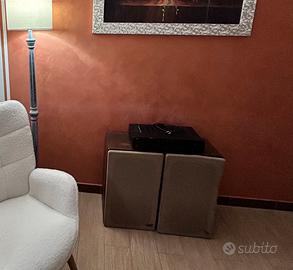 Casse vintage + amplificatore JVC