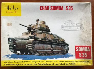 FRENC CHAR SOMUA S35 - Heller