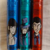 Lupin accendini in metallo clipper