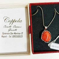 "Coppola" ciondolo in vero corallo- leggi annuncio