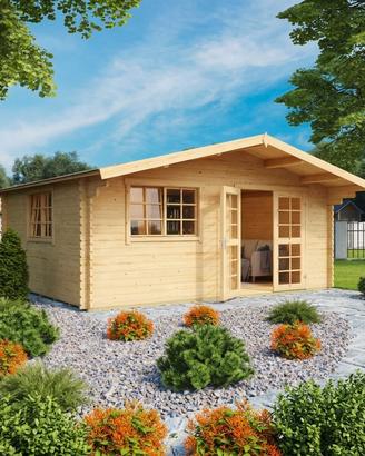 CASETTA DI LEGNO ENGLAND4 505x505x256h spess.40MM