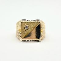 ANELLO UOMO oro18kt vintage