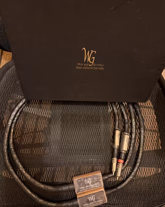 White gold electronics hi end rca cable INFINITO