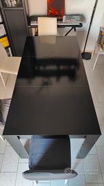 Tavolo nero da interno