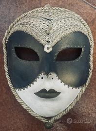 Maschera carnevale fatta a mano,arte veneziana.
