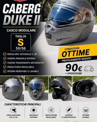 Casco modulare Caberg Duke Il