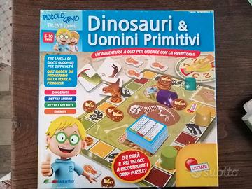2 Scatole gioco: "Dinosauri"+"Corpo Umano" 