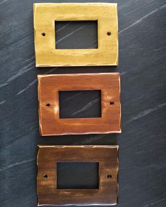 Placche in legno Vimar