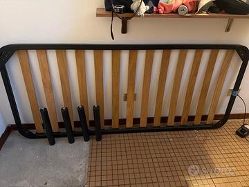 Rete letto con piedini rimovibili 80x190