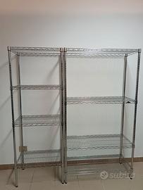 Scaffali in acciaio cromato Serena Group