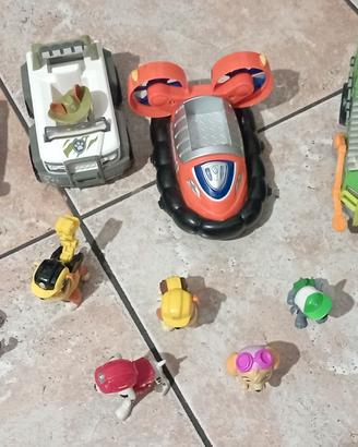 Macchine e personaggi Paw Patrol