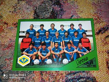 Verona Calcio figurina calciatori panini 87/88