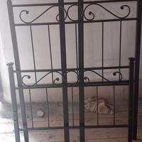 2 lettiere  singole in ferro