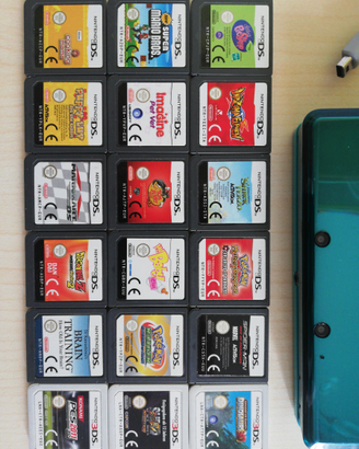 Nintendo 3ds, caricatore e giochi