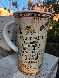 3 tazze zodiacali vintage francesi