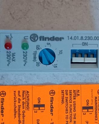 Relè temporizzatore luci scaleFinder Tipo 14.01.