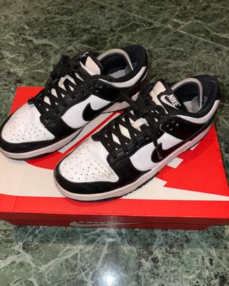 Nike Dunk Low bianco nero "Panda" taglia 40.5