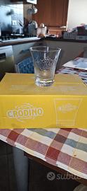 Lotto 6 bicchieri Crodino 