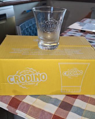 Lotto 6 bicchieri Crodino 