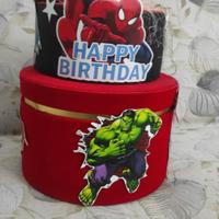 torte finte supereroi 