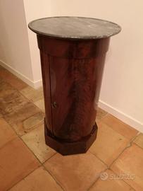 comodino colonna mogano di cuba 800