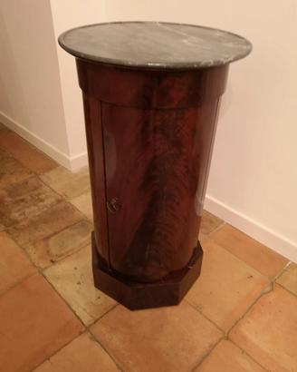 comodino colonna mogano di cuba 800