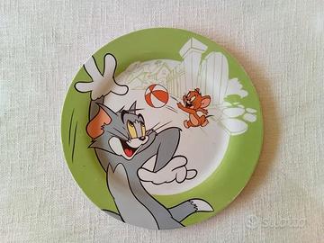 Piatto in ceramica Tom & Jerry