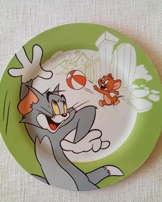 Piatto in ceramica Tom & Jerry