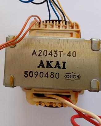 Akai Trasformatore doppio da/per HIFIAltro