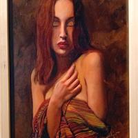 mio dipinto ad olio su tela su tavola 40x30 