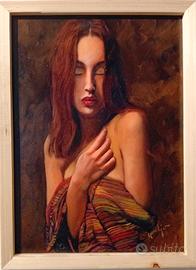 mio dipinto ad olio su tela su tavola 40x30 