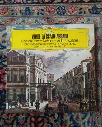 LP/vinile Verdi • La Scala •Abbado - Cori da opere