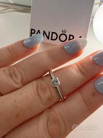 Anello in argento pandora cuore