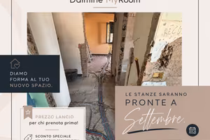 Nuove camere a 2 minuti dall'università