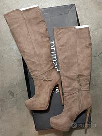 Stivali donna scamosciati Primadonna