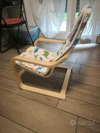 poltroncina poang bambini
