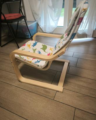 poltroncina poang bambini