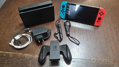 Console Nintendo Switch Blu e Rossa completa 