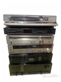 Impianto Hi fi completo di casse