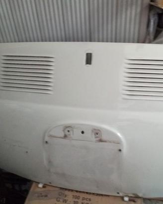 Cofano posteriore fiat 500 epoca luce targa bassa