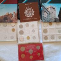 Monete da collezione San Marino e Inglesi