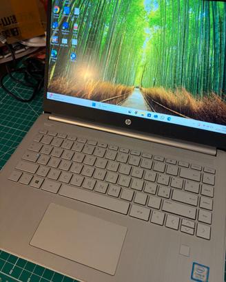 Notebook HP 14" Grigio + borsa Tucano